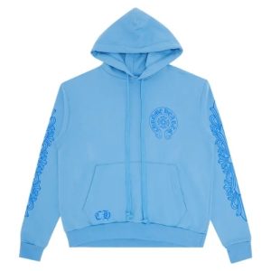 Chrome Hearts Blue Hoodie