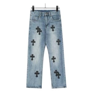 Chrome Hearts Cross Design Premium Jeans