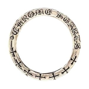 Chrome Hearts Crosses Spacer Silver Ring