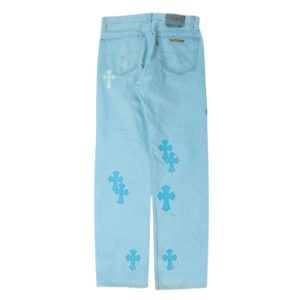 Chrome Hearts Drake Certified Lover Boy Cross Patch Jeans
