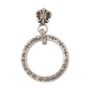 Chrome Hearts Fleur de Lis Charm Ring Silver