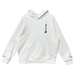 Chrome Hearts Las Vegas Exclusive Dice Hoodie White