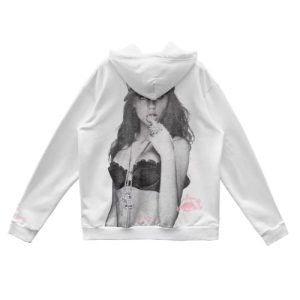 Chrome Hearts Laurie Lynn Stark Love You Pink Letter Hoodie