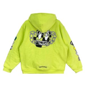 Chrome Hearts Matty Boy Green Zip Up Hoodie