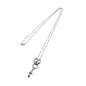 Chrome Hearts Silver Babyfat Cross Body Chain