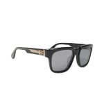 Chrome Hearts Silver Box Officer Rectangular Sunglasses