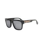 Chrome Hearts Silver Box Officer Rectangular Sunglasses