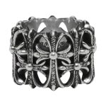 Chrome Hearts Silver Cemetery Ring