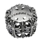 Chrome Hearts Silver Cemetery Ring