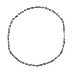 Chrome Hearts Silver Paper Chain Necklace