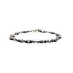 Chrome Hearts Silver Tiny E Diamond Bracelet - Image 2
