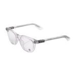 Chrome Hearts Smoke Show Crystal Eyeglasses With Silver Cross