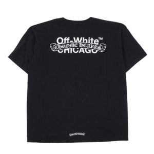 Chrome Hearts X Off-White Chicago Logo T-Shirt