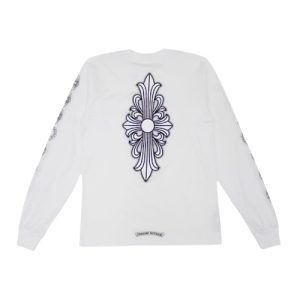 Chrome Hearts Cross Logo Long Sleeve T Shirt
