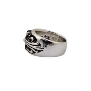 Chrome Hearts Diamond Floral Ring​
