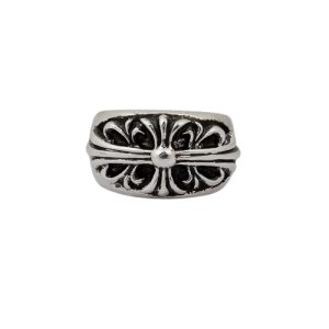 Chrome Hearts Diamond Floral Ring​