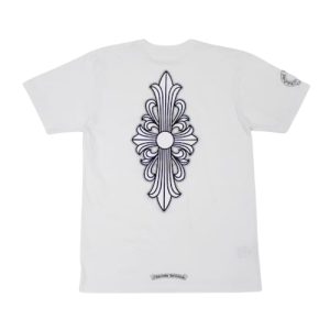 Chrome Hearts Floral Cross T Shirt White
