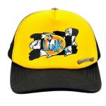 Chrome Hearts Matty Boy LINK Trucker Yellow Hat