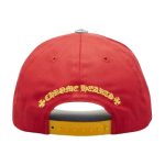 Chrome Hearts Red Silver Button Cap