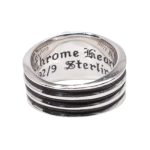 Chrome Hearts Ruby Dagger Ring