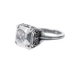 Chrome Hearts Silver Cocktail Ring