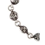 Chrome Hearts Silver Multi Ball Toggle Bracelet