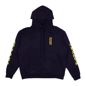 Chrome Hearts 1988 Black Gold Pullover Hoodie