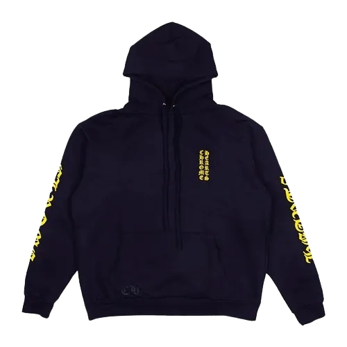 Chrome Hearts 1988 Black Gold Pullover Hoodie