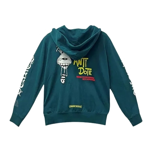 Chrome Hearts Anti Dote Green Hoodie