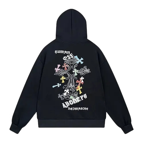 Chrome Hearts Artistic Cross Hoodie
