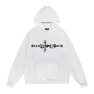 Chrome Hearts Artistic Cross White Hoodie