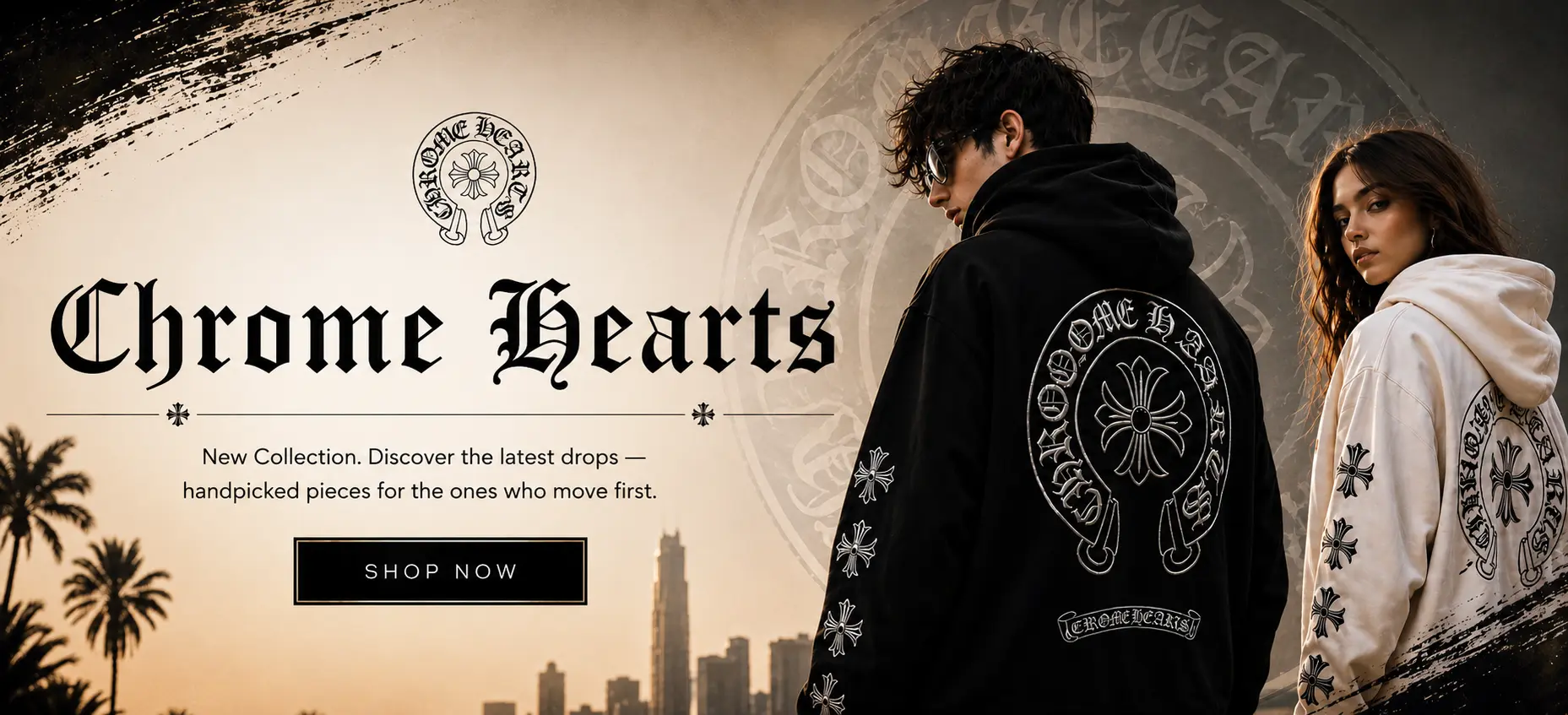 Chrome Hearts Banner