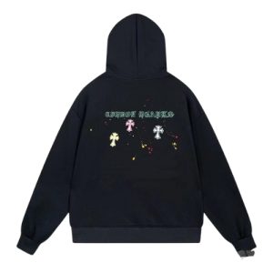 Chrome Hearts Black Midnight Pullover Hoodie