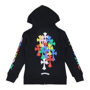Chrome Hearts Kids Multicolor Cemetery Hoodie