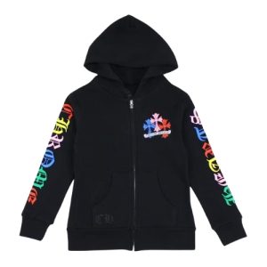 Chrome Hearts Kids Multicolor Cemetery Hoodie