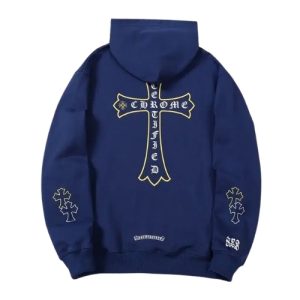 Chrome Hearts Lover Boy Blue Hoodie