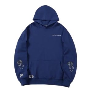 Chrome Hearts Lover Boy Blue Hoodie