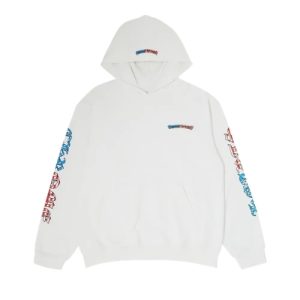 Chrome Hearts Matty Boy 4th July White Hoodie
