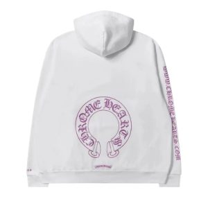 Chrome Hearts Purple Glitter Hoodie