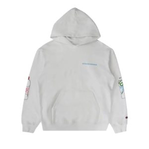 Chrome Hearts Retro Cycle White Hoodie