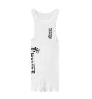 Chrome Hearts White Tank Top