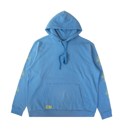 Chrome Hearts x Drake Blue Girls Pullover Hoodie Chrome Hearts x Drake Blue Girls Pullover Hoodie
